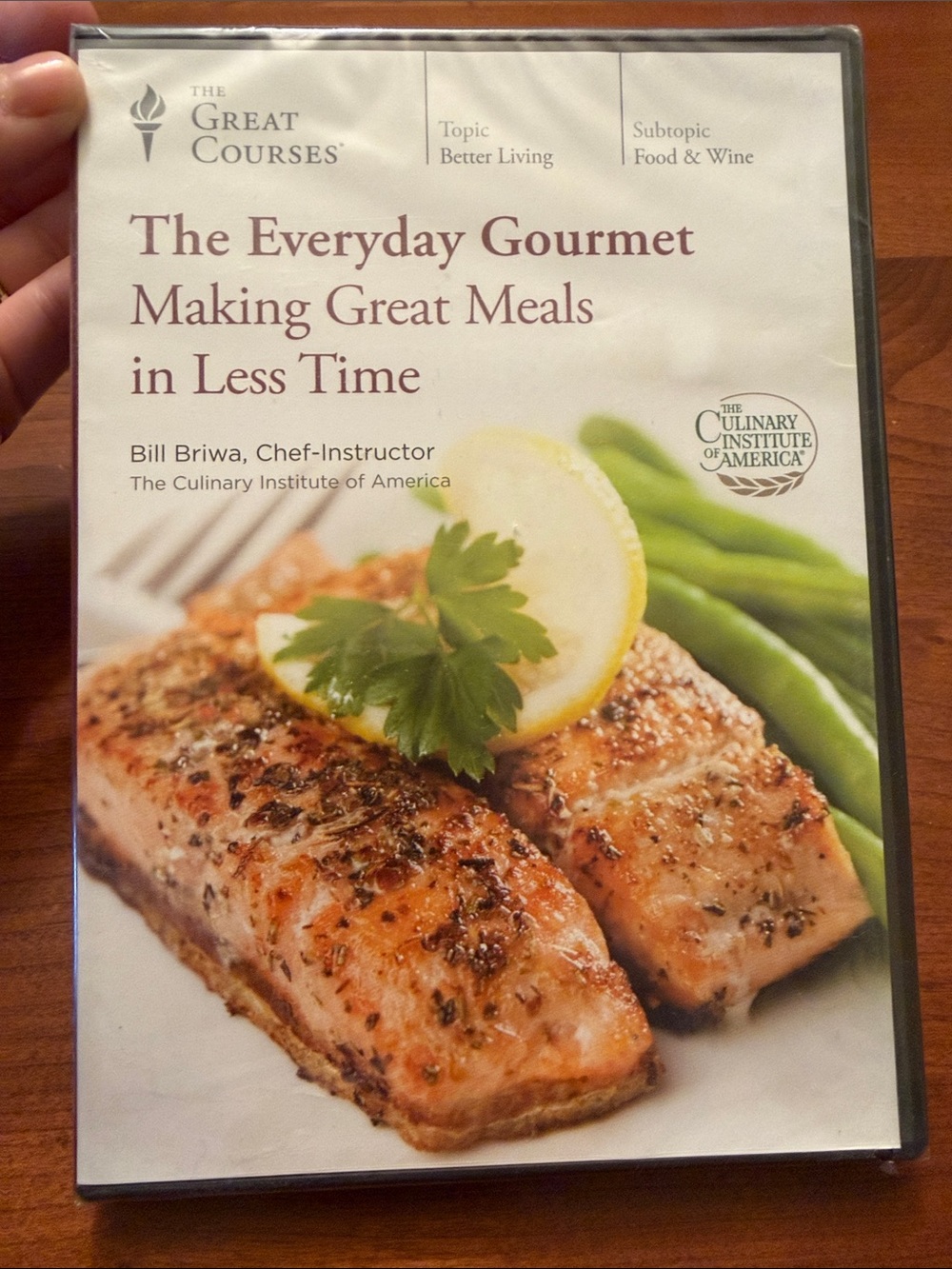 The Great Courses The Everyday Gourmet 6 - 30 Minute Lessons DVD Sealed